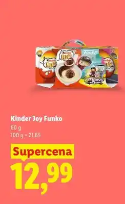 Lidl Kinder Joy Funko oferta