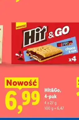 Lidl Ciastka Hit & Go 4-pak oferta
