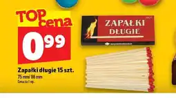 Topaz Zapałki długie 15 szt. Mononegro oferta