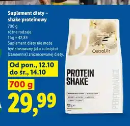 Lidl Suplement diety - shake proteinowy OstroVit oferta