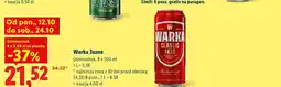 Lidl Piwo Warka 8-pak oferta