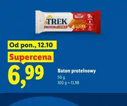Lidl Baton proteinowy Biscoff Trek oferta