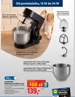 Lidl Robot kuchenny czarny Silvercrest oferta