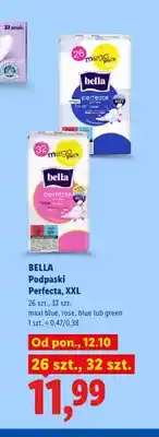 Lidl Podpaski Perfecta XXL maxi blue Bella oferta