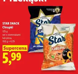 Lidl Chrupki ser z ziemniakami Star Snack oferta