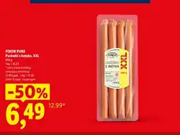 Lidl Parówki z indyka XXL Pikok Pure oferta