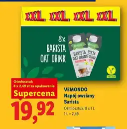 Lidl Napój owsiany Barista 8-pak Vemondo oferta