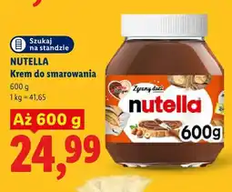 Lidl Krem do smarowania Nutella oferta