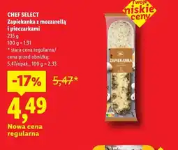 Lidl Zapiekanka z mozzarellą i pieczarkami Chef Select oferta