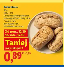 Lidl Bułka fitness oferta