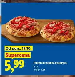 Lidl Pizzerka z szynką i papryką oferta