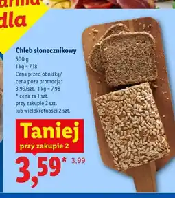 Lidl Chleb słonecznikowy Piekarnia Lidla oferta