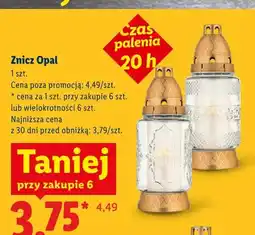Lidl Znicz Opal oferta