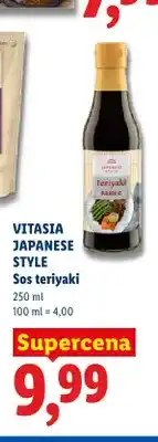 Lidl Sos teriyaki Vitasia Japanese Style oferta