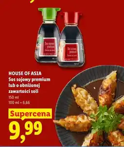 Lidl Sos sojowy premium House of Asia oferta