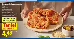 Lidl Pinsa margherita z serem gouda oferta