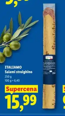 Lidl Salami strolghino Italiamo oferta