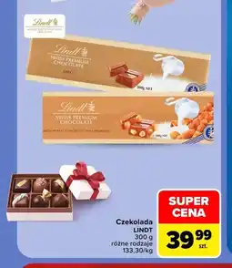 Carrefour Czekolada Lindt Swiss Premium Chocolate mleczna oferta