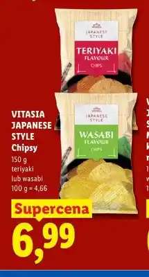 Lidl Chipsy teriyaki Vitasia Japanese Style oferta