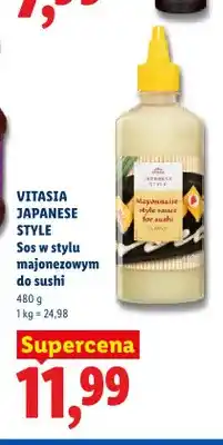 Lidl Sos w stylu majonezowym do sushi Vitasia Japanese Style oferta
