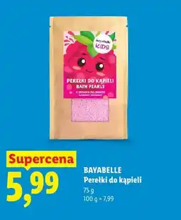 Lidl Perełki do kąpieli Bayabelle oferta