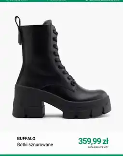 Deichmann Botki sznurowane Buffalo oferta