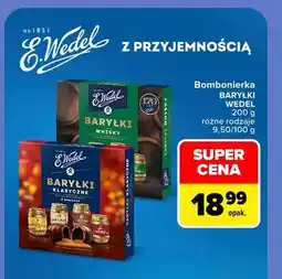 Carrefour Bombonierka Baryłki whisky E.Wedel oferta