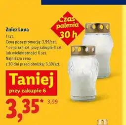 Lidl Znicz Luna oferta