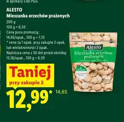 Lidl Mieszanka orzechów prażonych Alesto oferta