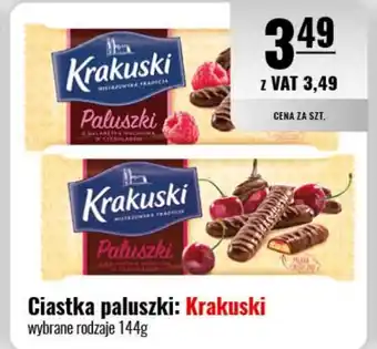 Eurocash Ciastka paluszki Krakuski 144g oferta