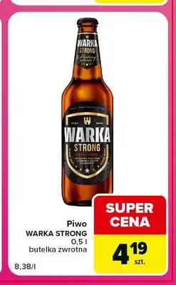 Carrefour Express Piwo Warka Strong oferta