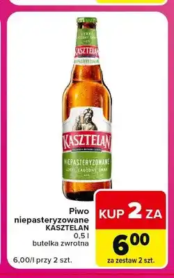 Carrefour Express Piwo niepasteryzowane Kasztelan oferta