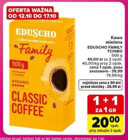 Carrefour Express Kawa mielona Eduscho Family Tchibo oferta