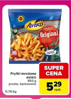 Frytki mrożone Aviko karbowane