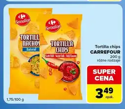 Carrefour Express Tortilla chips Carrefour Sensation chili oferta