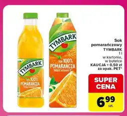 Carrefour Express Sok pomarańczowy Tymbark w butelce oferta
