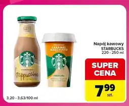 Carrefour Express Napój kawowy Starbucks Frappuccino Classic Vanilla oferta