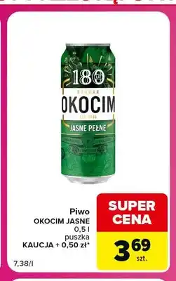 Carrefour Express Piwo Okocim oferta