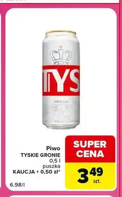Piwo Tyskie Gronie