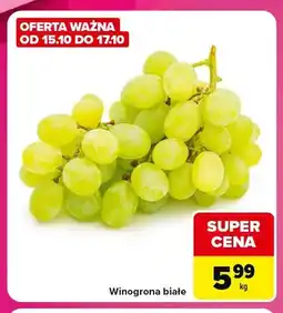 Carrefour Express Winogrona białe oferta