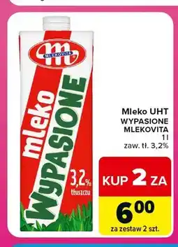 Carrefour Express Mleko UHT Wypasione Mlekovita 3,2% oferta