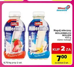 Carrefour Express Napój mleczny Müllermilch Müller waniliowy oferta