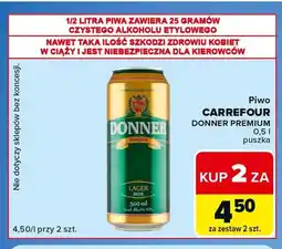Carrefour Express Piwo Carrefour Donner Premium oferta