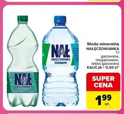 Carrefour Express Woda mineralna niegazowana Nałęczowianka oferta