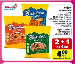 Carrefour Express Bajgle Beskidzkie z sezamem oferta