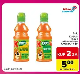 Carrefour Express Sok Kubuś jabłko oferta
