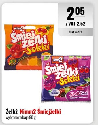 Eurocash Żelki Nimm2 Śmiejżelki 90g oferta