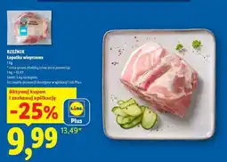 Lidl RZEŹNIK Łopatka wieprzowa oferta