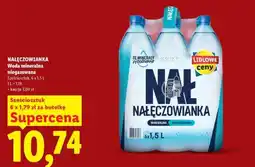 Lidl NAŁĘCZOWIANKA Woda mineralna niegazowana oferta