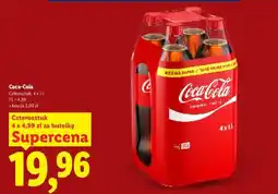 Lidl Coca-Cola oferta